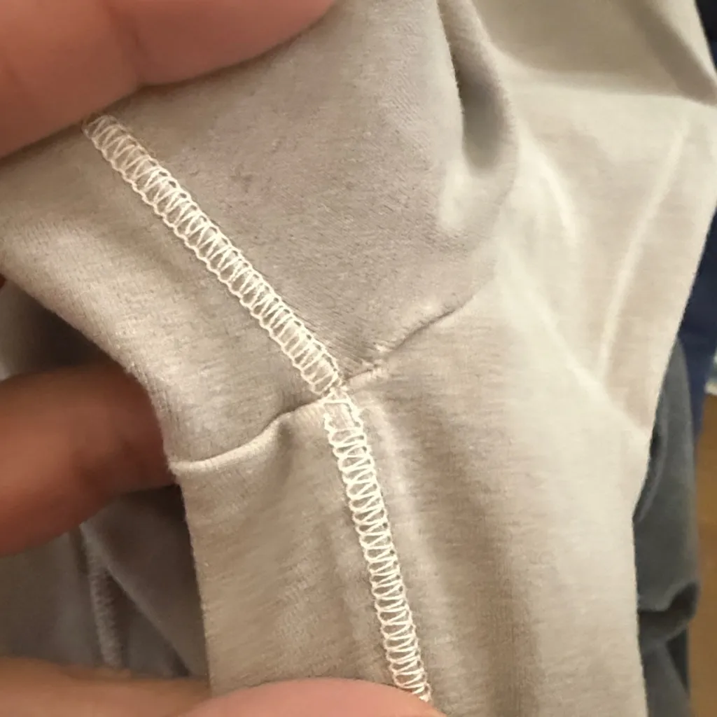 And other stories Women's Taupe Leggings Size 4 High rise Tan - Image 5