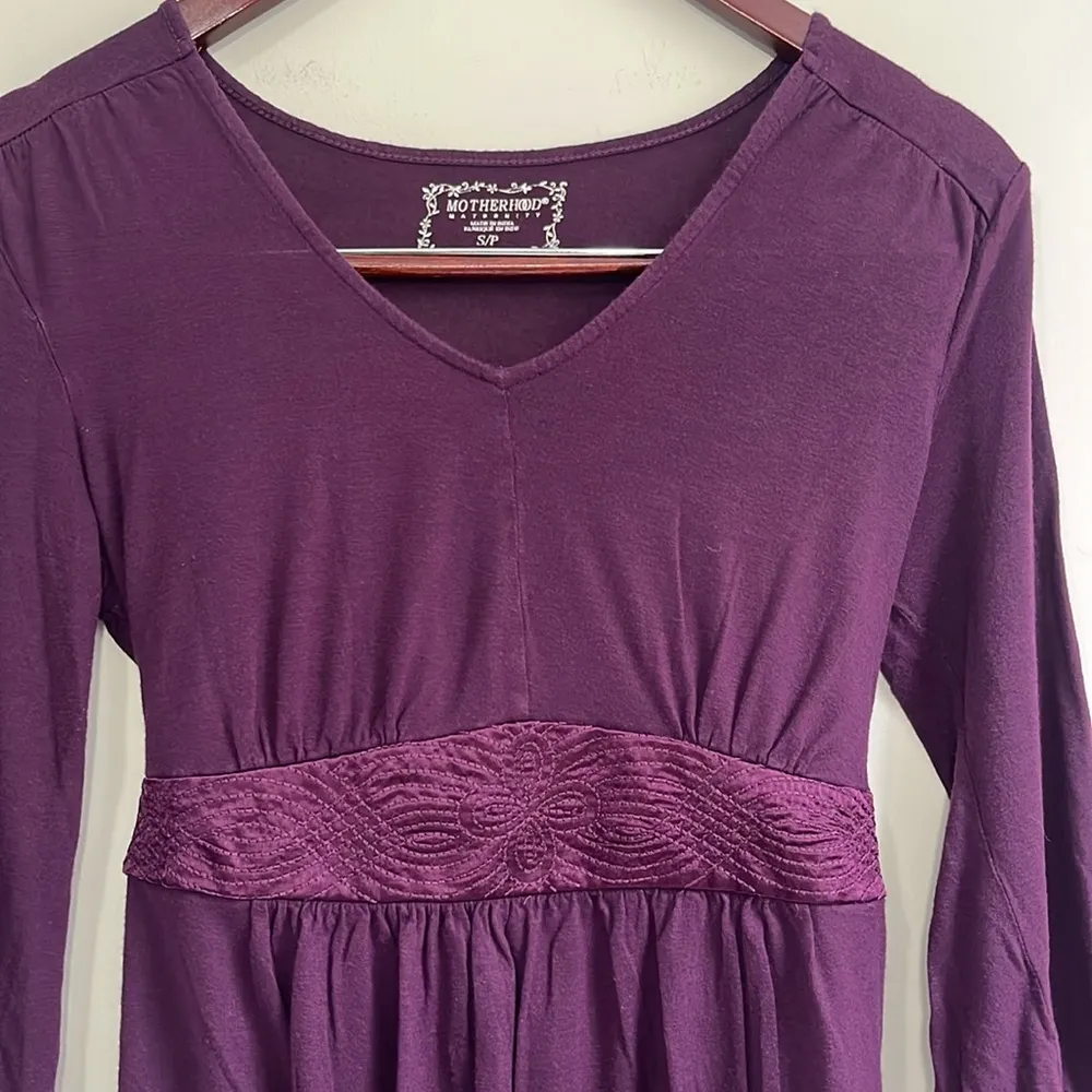 Motherhood Maternity Women’s 3/4 Length Sleeve Blouse Size Small - Image 2