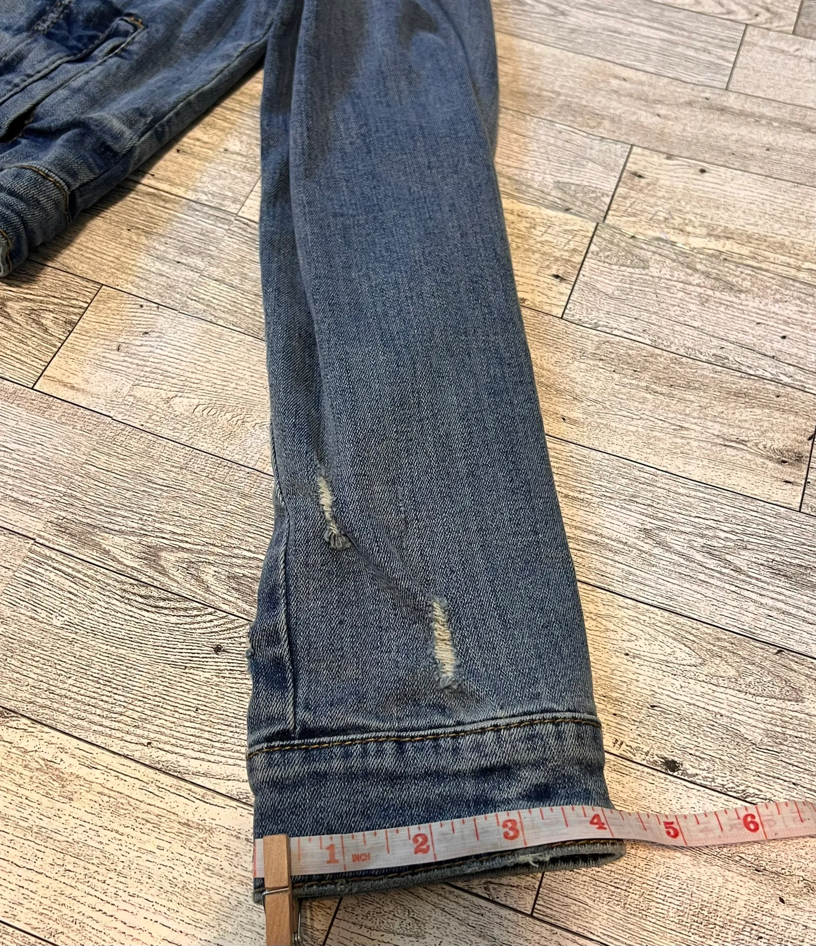 Real Denim Medium Wash Denim Jacket Women Medium - Image 7