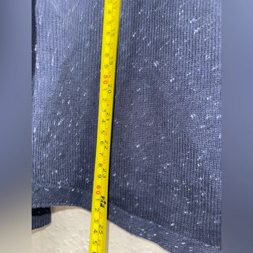 Karen Scott Navy Blue Speckled Crewneck Sweater Women’s XS - Image 7