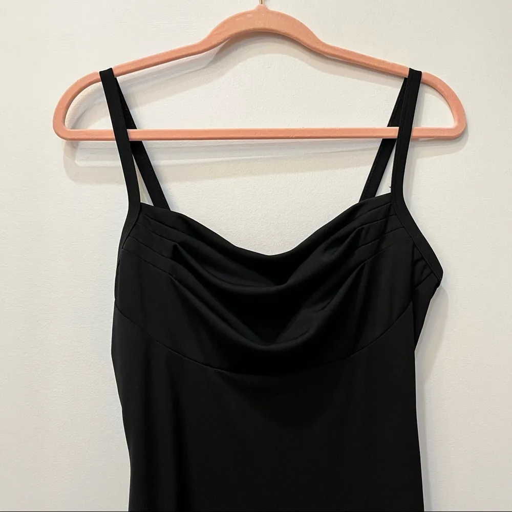 90s vintage retro “All that Jazz” black gown sz small - Image 3