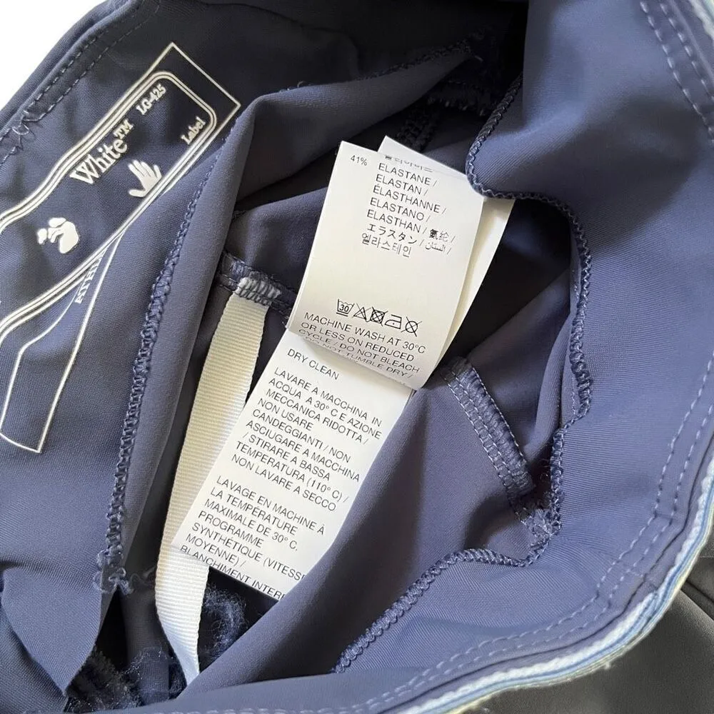 OFF-WHITE Athleisure‎ Logo Band Short in Grey - Image 7