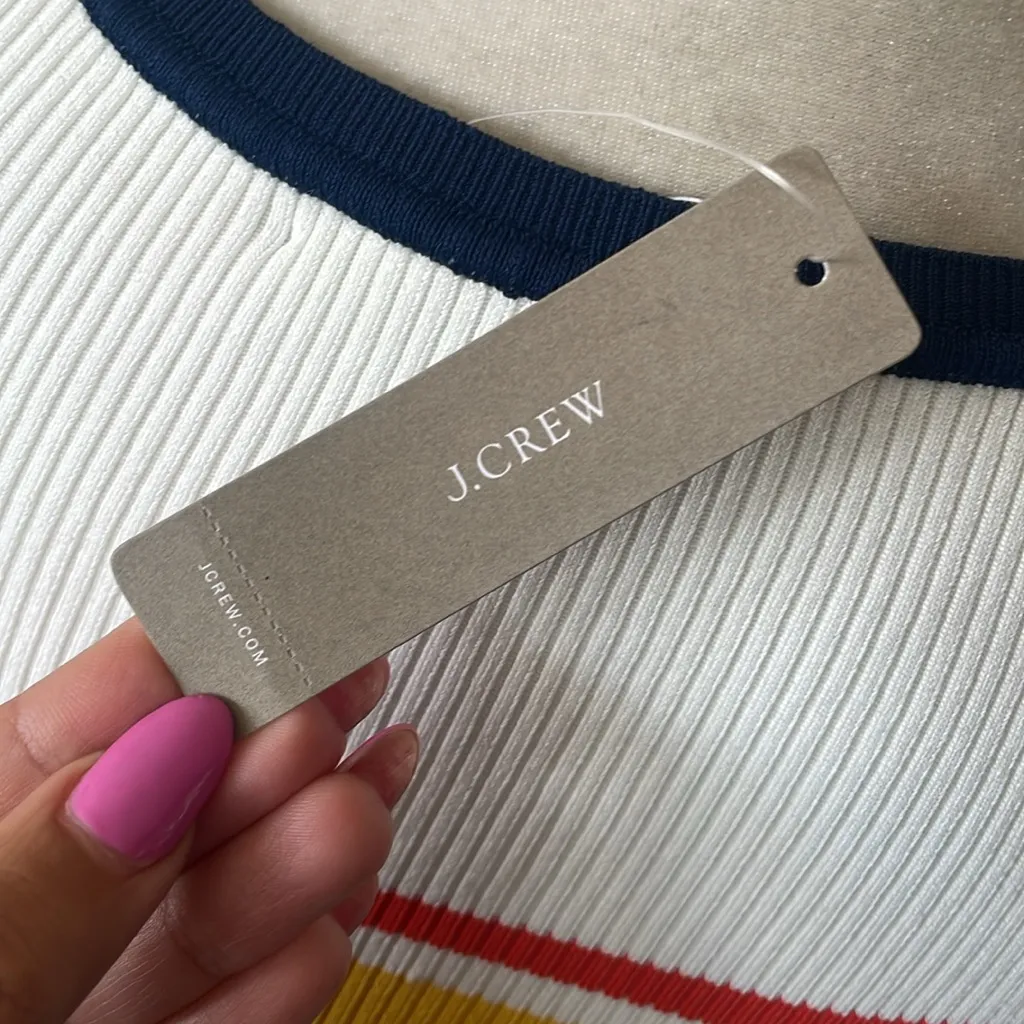 J.Crew - Ribbed sweater-dress in stripe‎ - Image 6