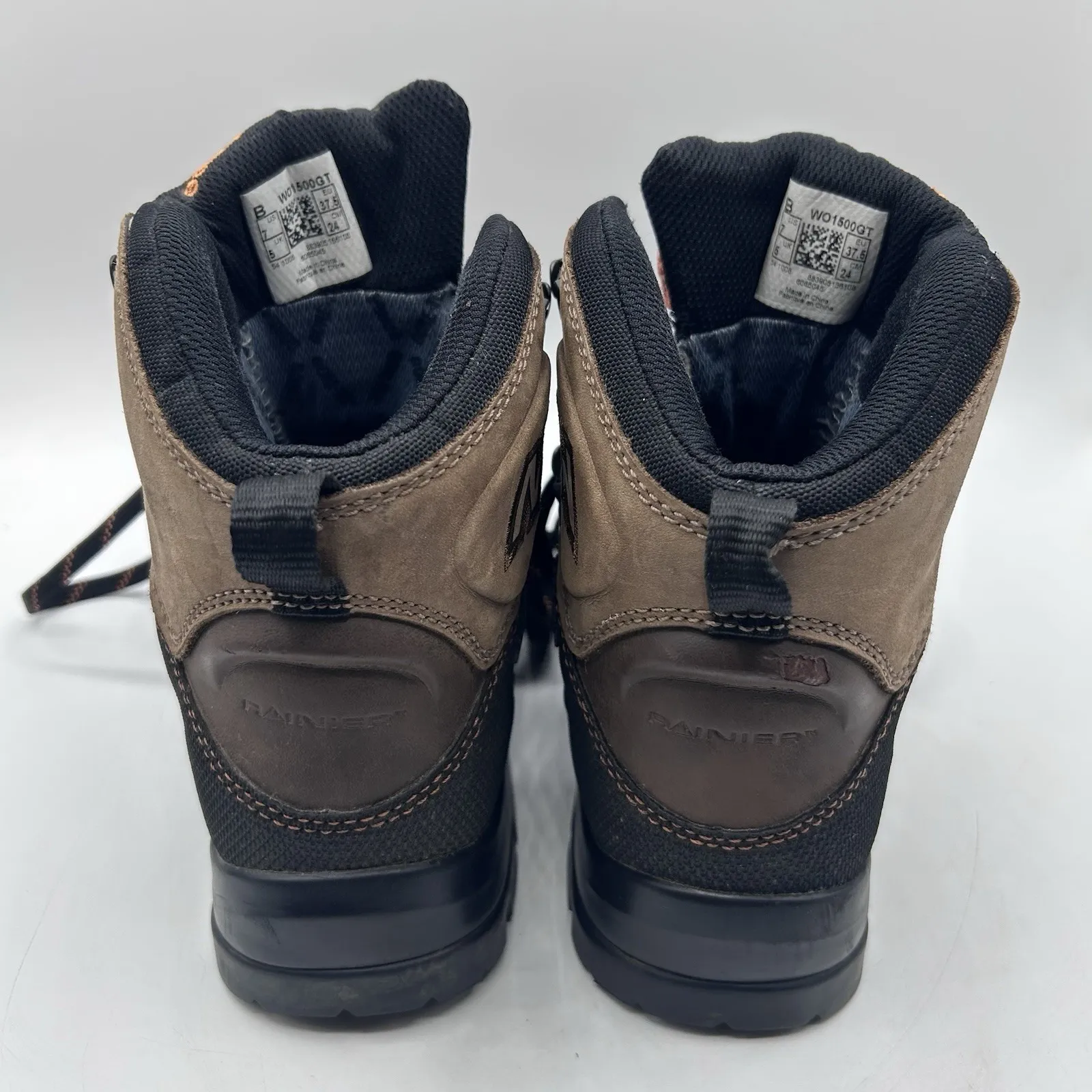 New Balance WO1500GT Vibram Goretex‎ Brown Rainier Hiking Boots Women's Size 7 - Image 9