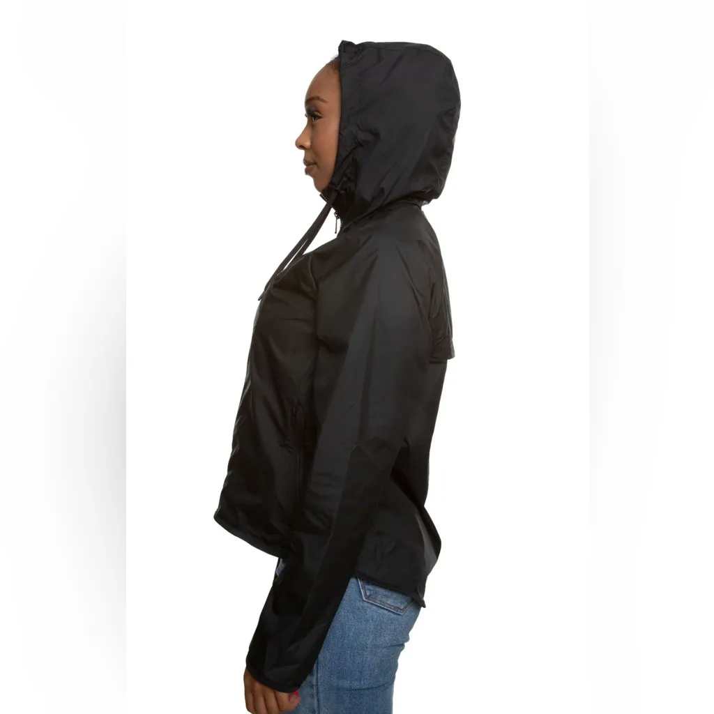 Nike  Sportswear Windrunner Zip Up Black Jacket Size Small - Image 2