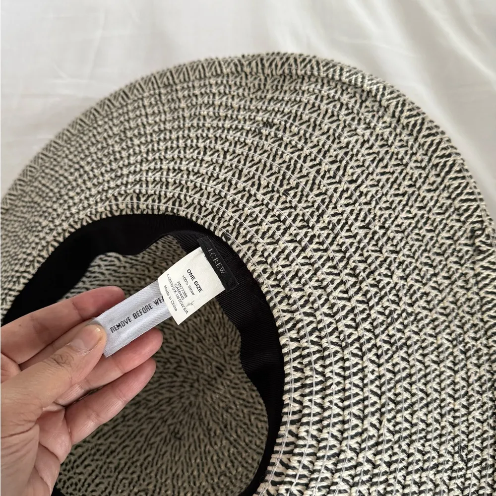 JCrew 100% straw summer vacation hat - Image 6