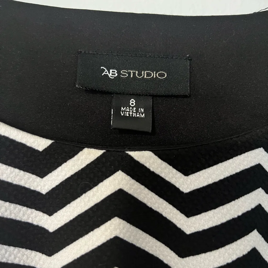 AB Studio Little Black Dress Size 8‎ - Image 3