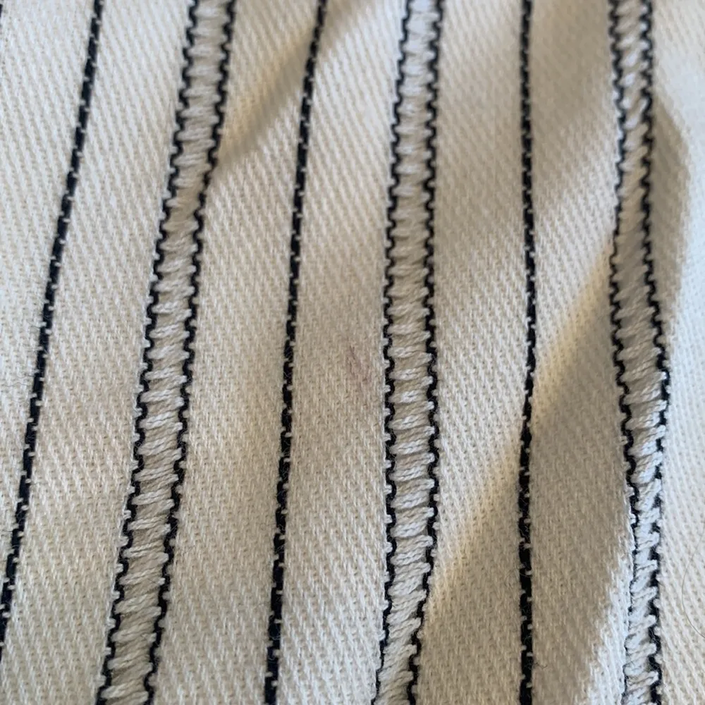 Toby Romper in White & Black by Line & Dot Size Medium - Image 6