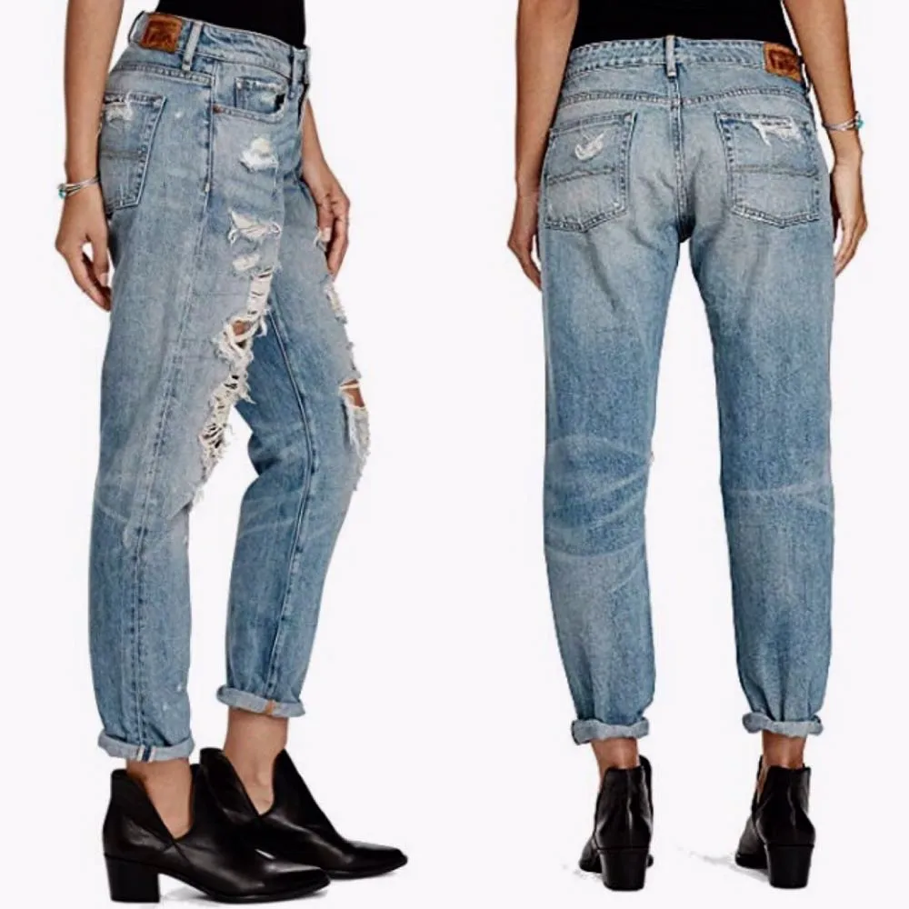 Denim & Supply Ralph Lauren Denim & Supply RL Distressed Boyfriend Jeans 27 - Image 2