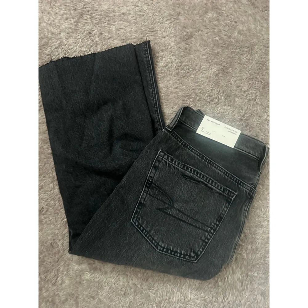 Women's American Eagle 90’s Bootcut Black Jeans Size 8 - Image 6