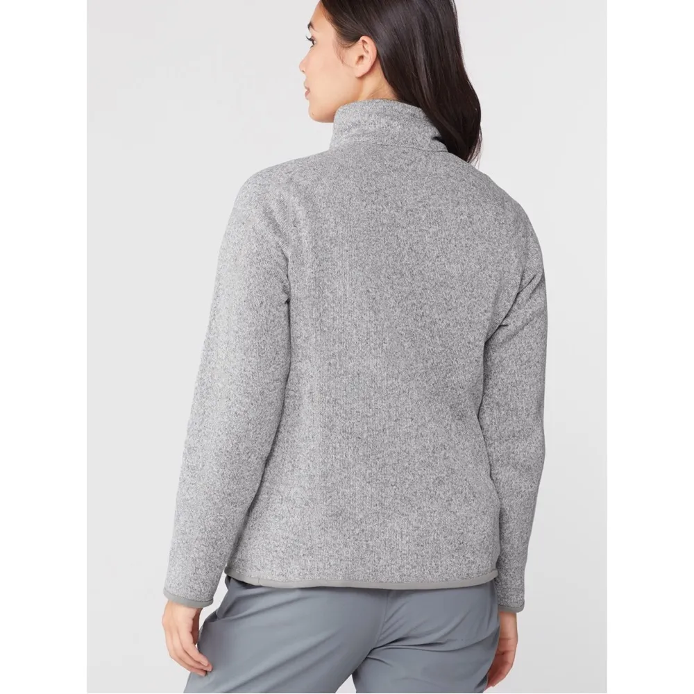 Patagonia • Better Sweater 1/4 Zip Pullover grey Birch White - Image 12