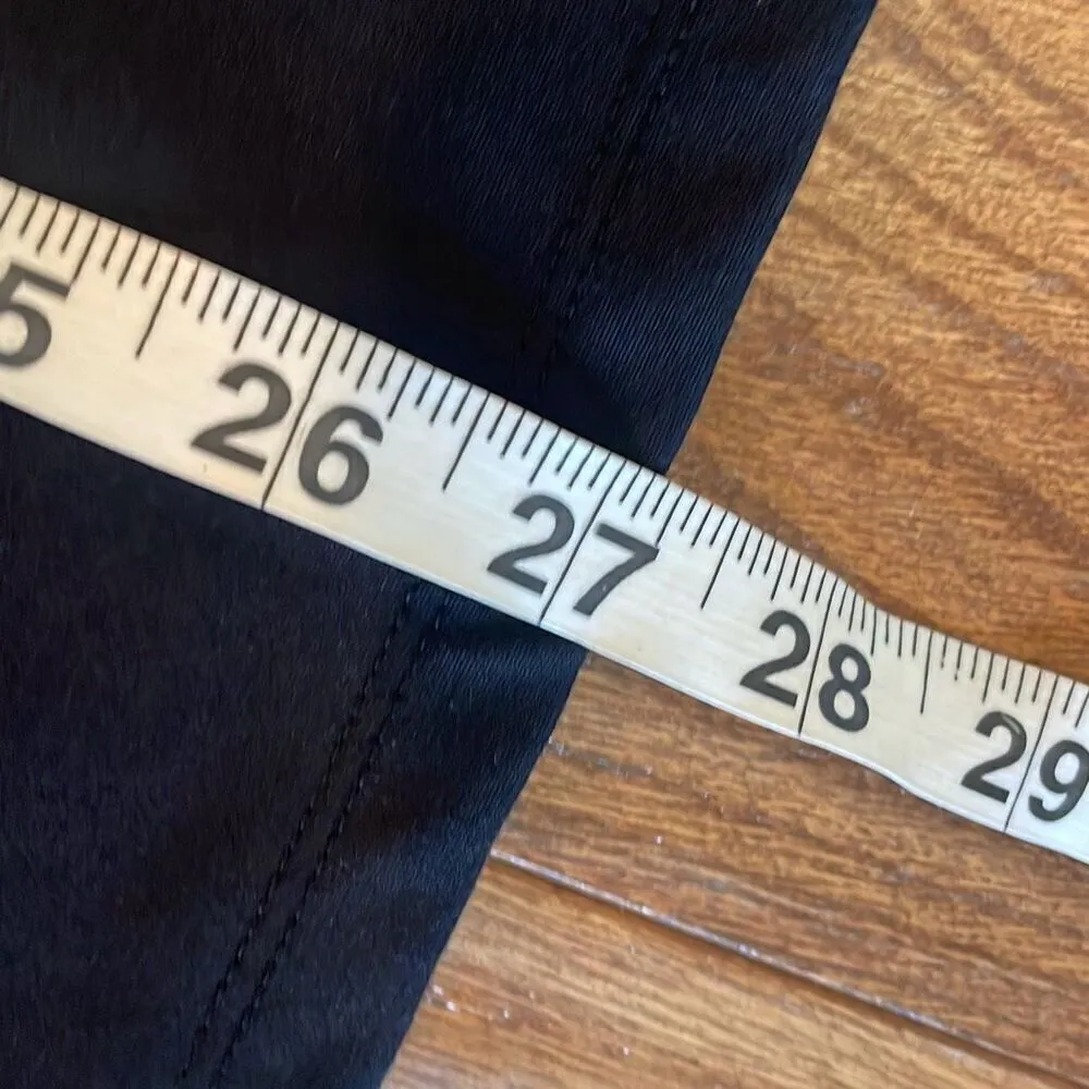 Philosophy black ponte stretch pencil skirt M - Image 4