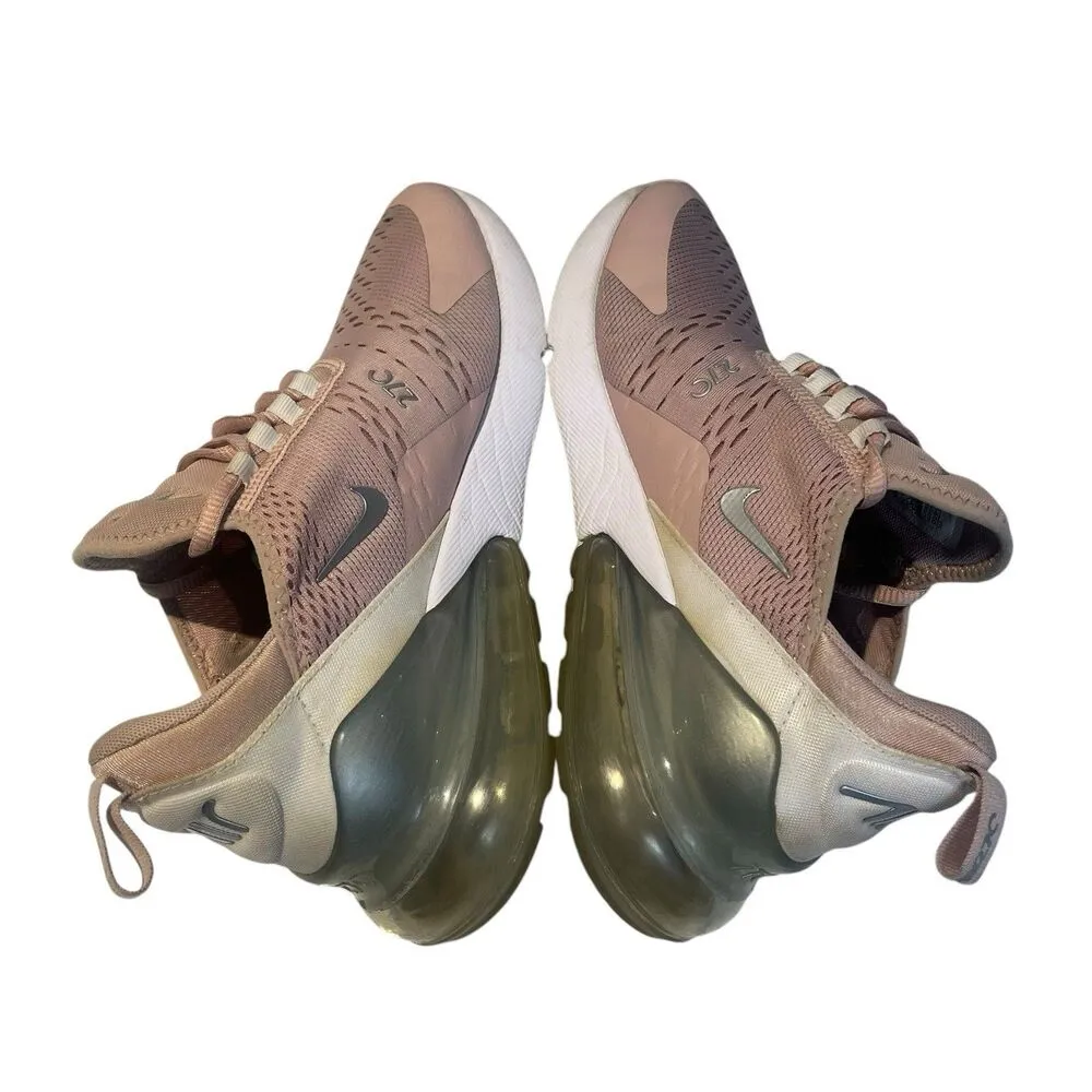 Nike Air Max 270 Pink Oxford/Metallic Silver/White DM8326-600 Women's Size 9 - Image 5
