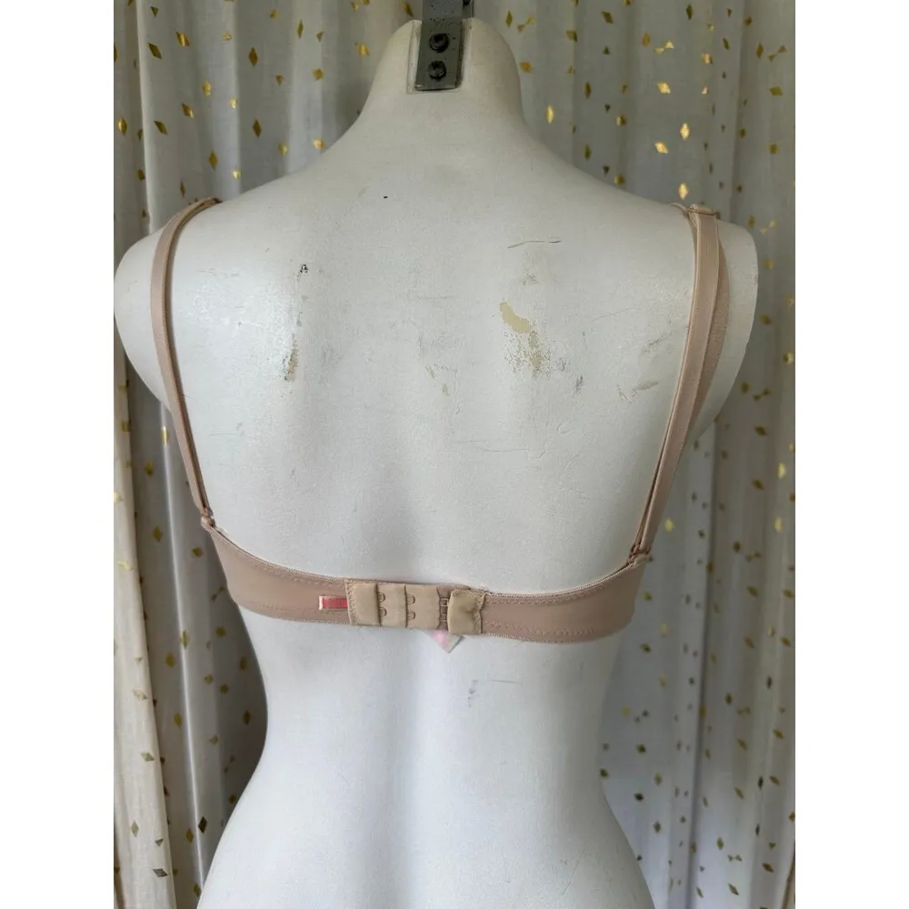 Victoria's Secret PINK Wear Everywhere Lightly Lined Push Up Nude Bra 30A - Image 3