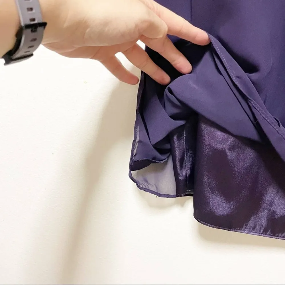 Xscape by Joanna Chen Purple Mini Dress - Image 5