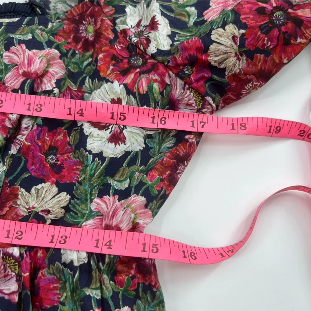 J. Crew Puff-sleeve mini dress in Liberty poppy Amelie floral - Image 7