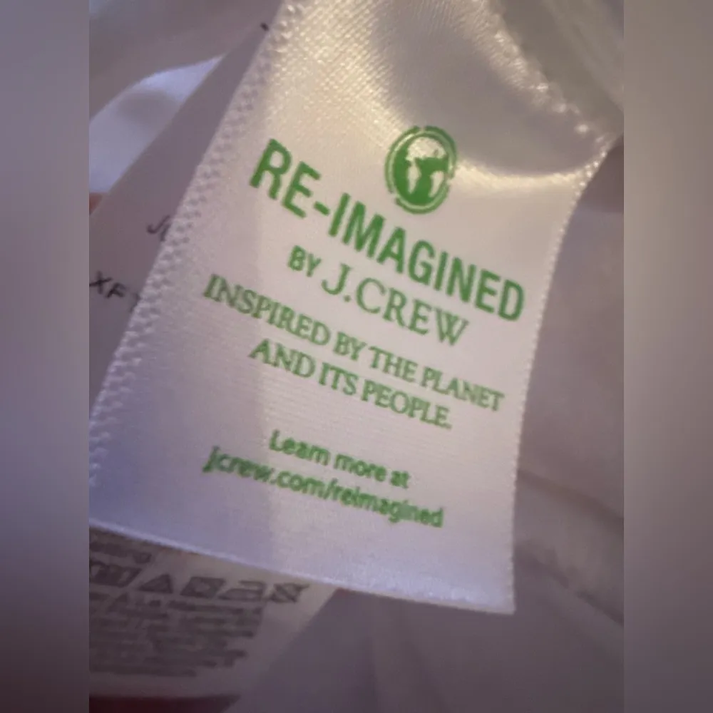 J. Crew Factory Flare Crop White Jean in Signature Stretch Sz 29  Summer - Image 8