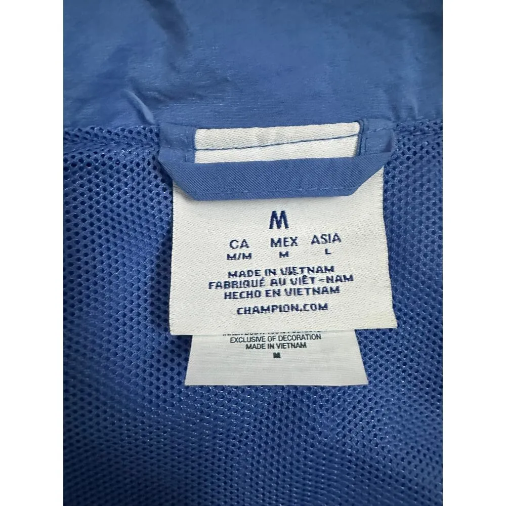 Champion Women’s Blue Jacket Water Resistant Size M - Image 4