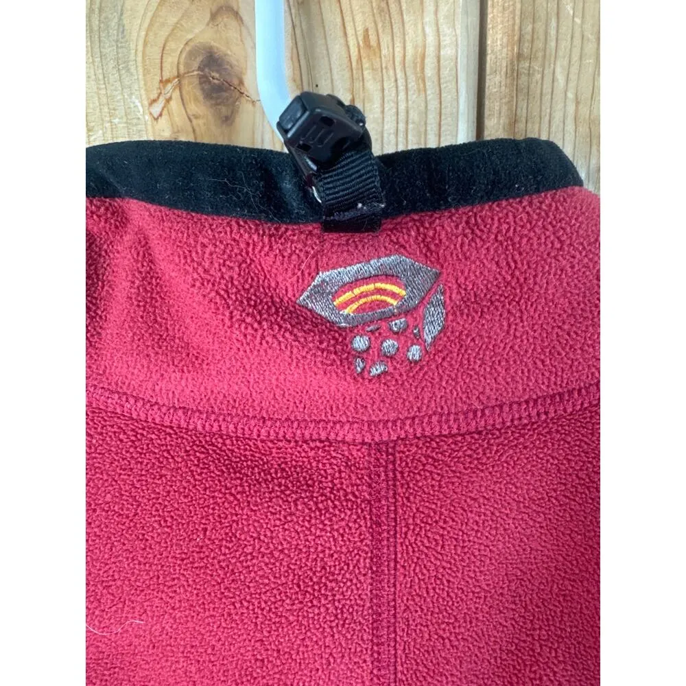 Mountain Hardwear Women’s Size 8 Red & Gray Polartec Fleece Full Zip Jacket - Image 8