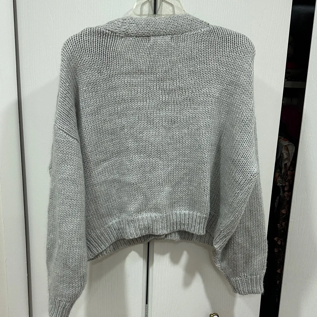Button up bow sweater - Image 5
