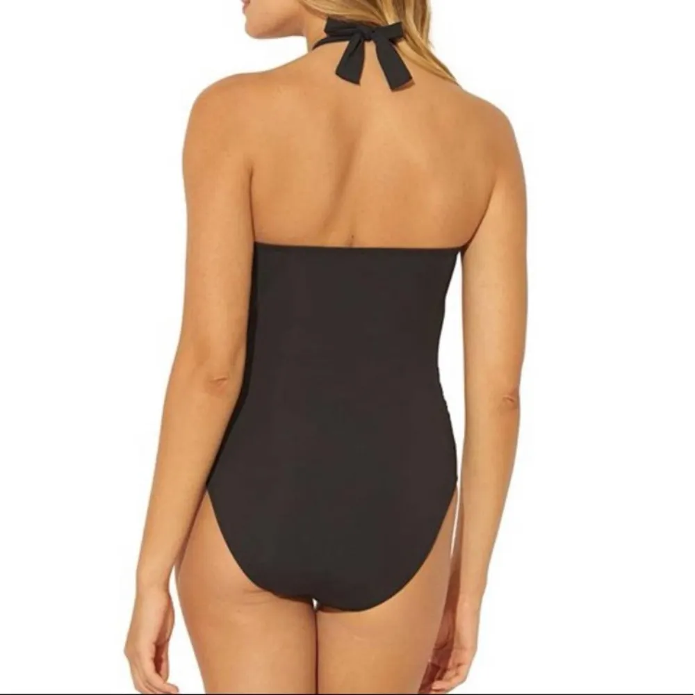 Bleu Rod Beattie Twist One-Piece Swimsuit Sz 10 - Image 2