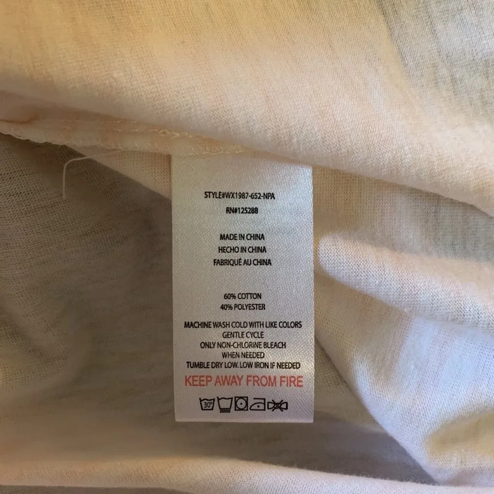 Rae Dunn Best Mom Ever T-shirt Top White Pink XS New NWT Mom Mother gift - Image 7