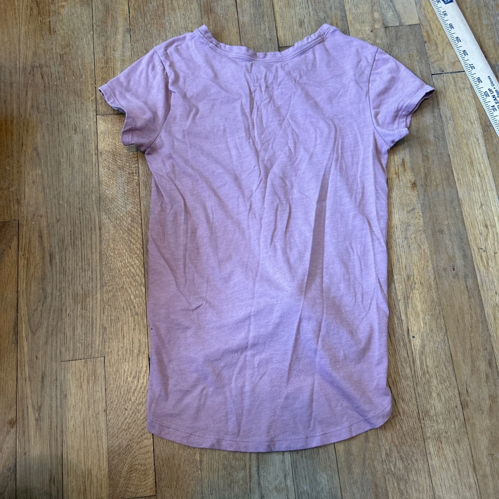 Abercrombie Fitch Soft As A&F Short Sleeve Shirt Small Pink A&F‎ Logo Y2K - Image 5