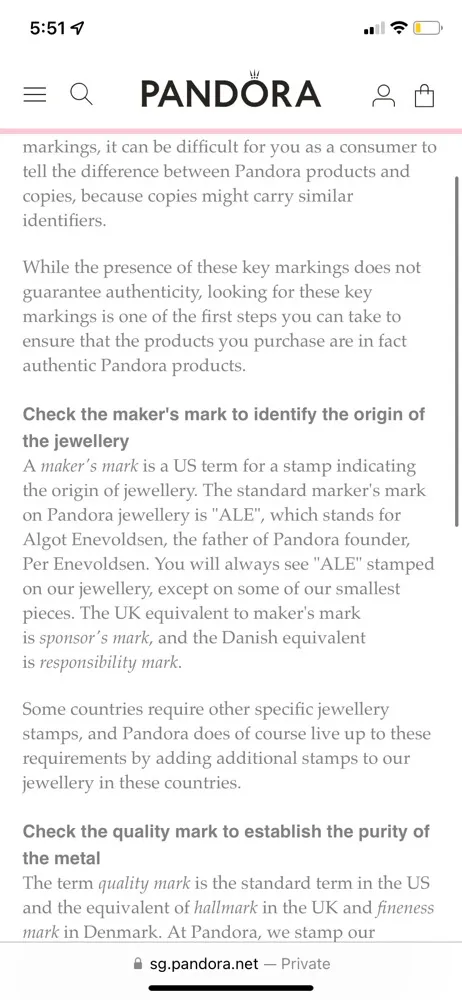 Pandora Silver Bracelet - Image 7