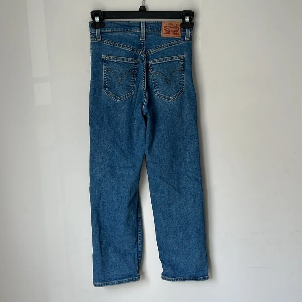 Levi's Levi Women’s Ribcage Straight Ankle High Rise Jeans Size 25 ⬛️ - Image 5