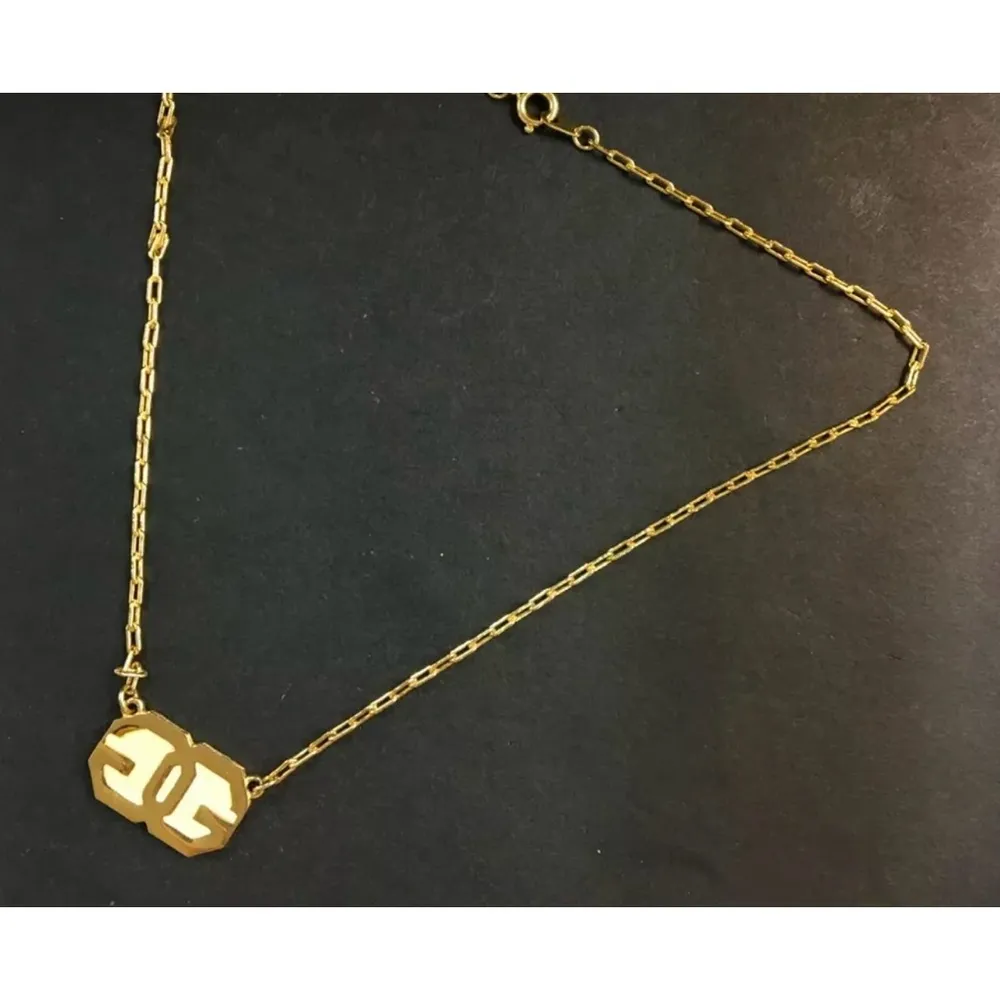 Givenchy GG logo gold and enamel necklace - Image 3