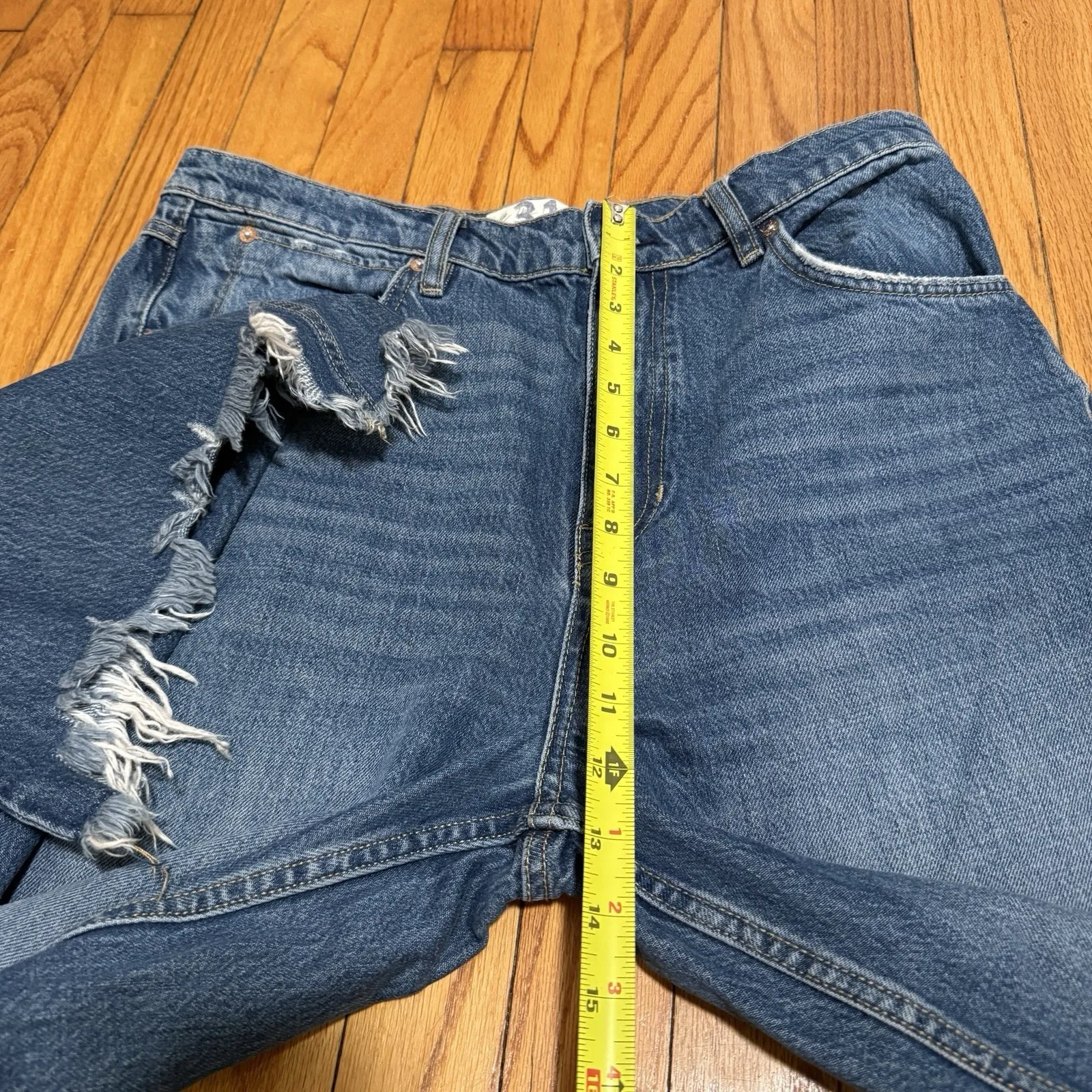 We the Free People x Revolve Straight Up Baggy Jean Size 31 - Image 10