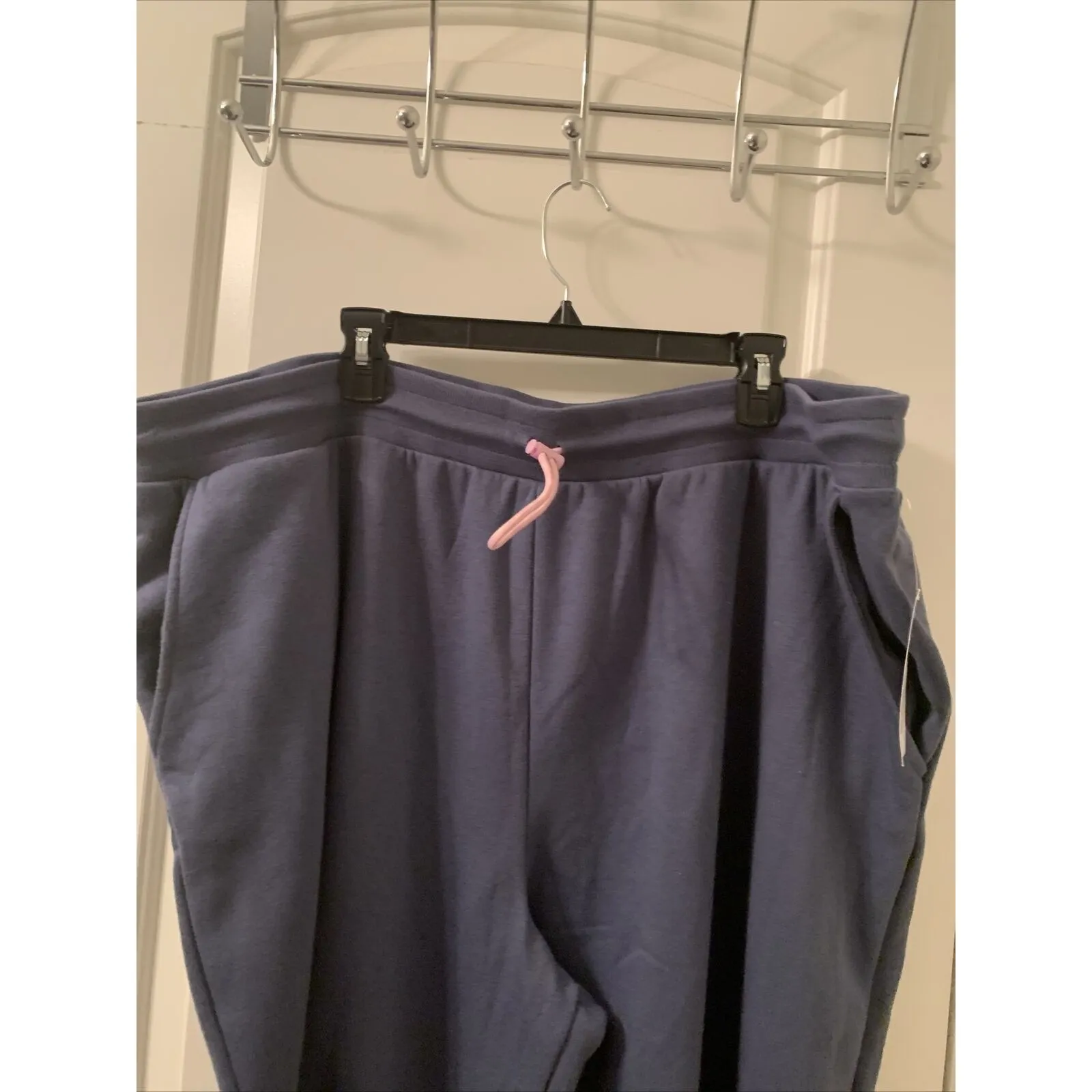 Women's Size 2X Wild Fable High-Rise Jogger Track Pants Sweatpants Blue - Image 2