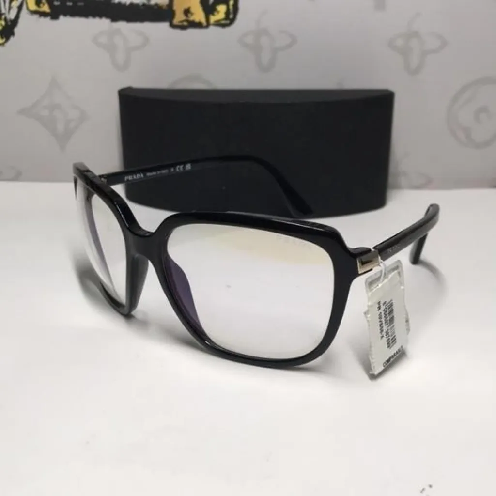 New Authentic Prada SPR 10V 1AB-09H Women’s Fashion Glasses – Black - Image 5