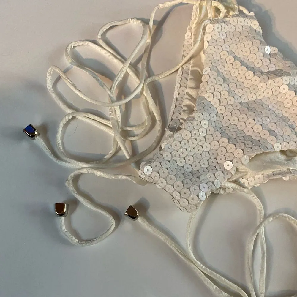 Beach Bunny Bride White Wedding Bikini Bottom nwt - Image 5