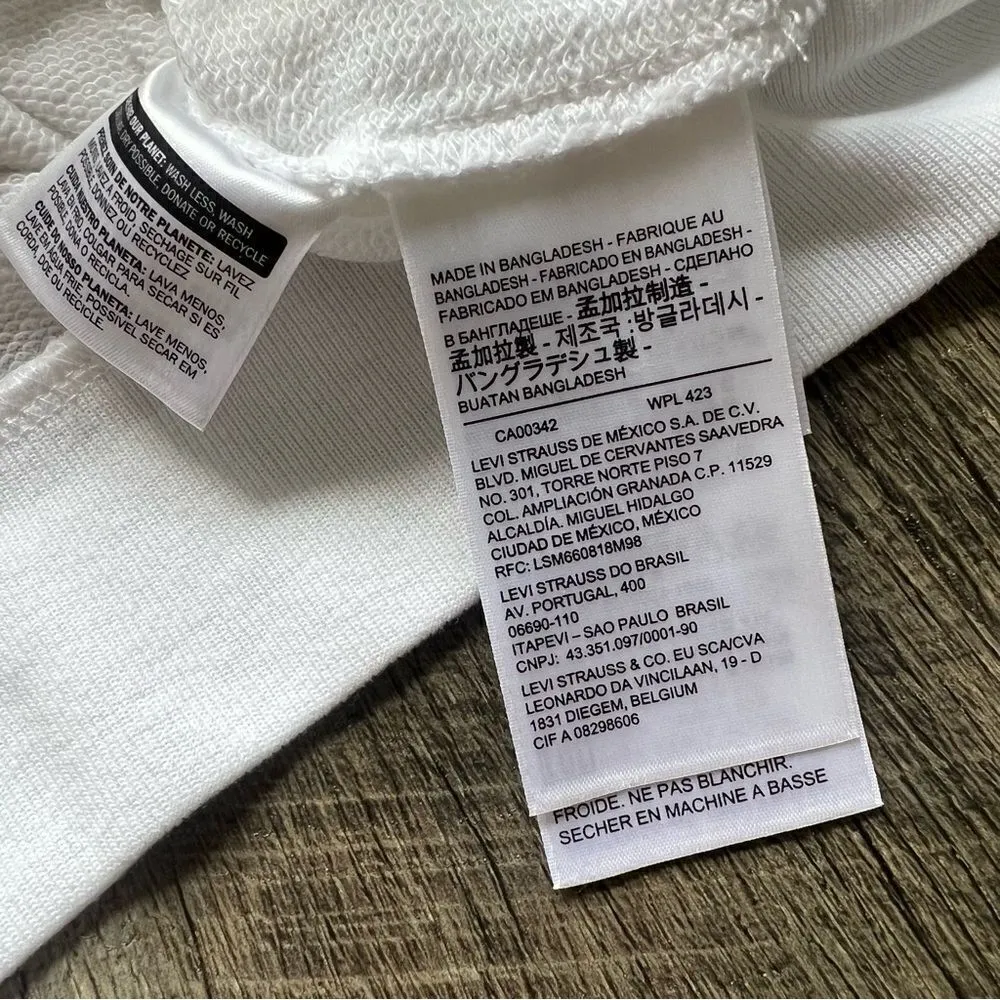 Levi’s NWT Vintage Logo Lightweight Crewneck Sweatshirt Raglan Geo Sunset 2X - Image 12