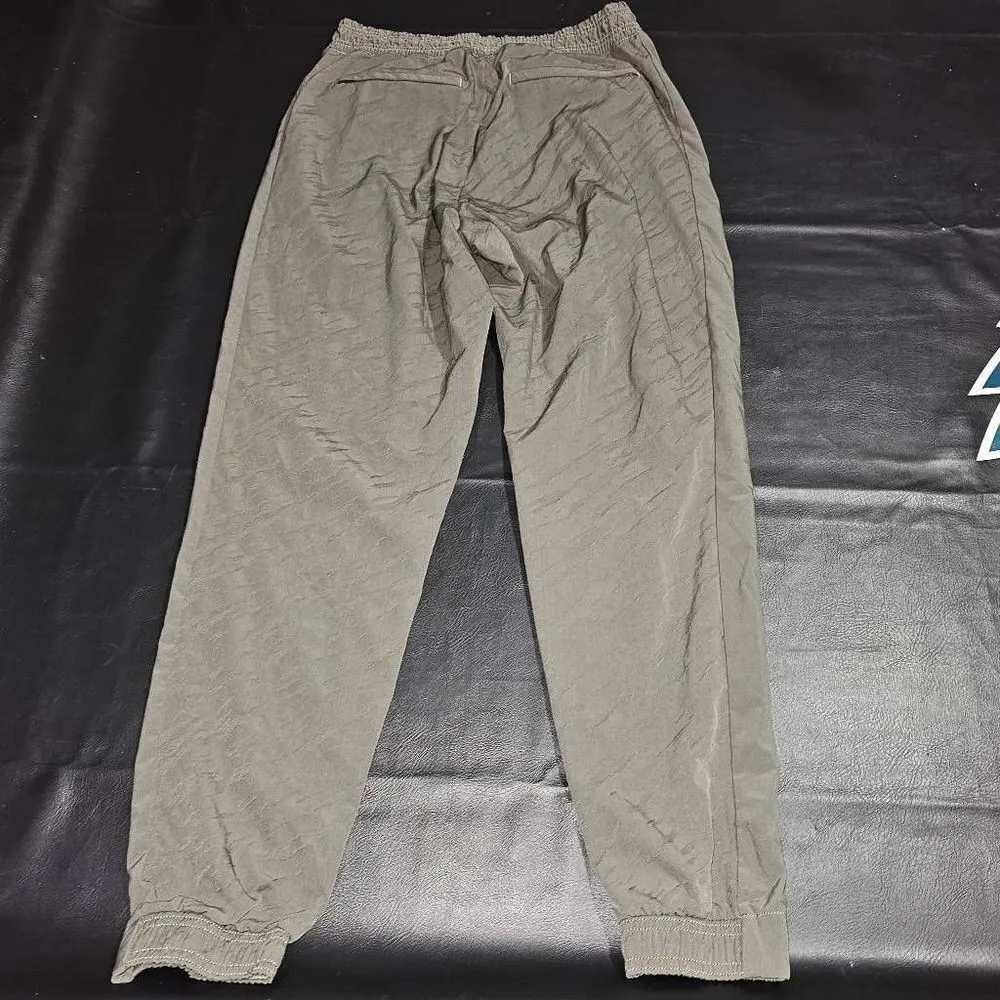 Athleta Womens Olive Green Brooklyn‎ Textured Jogger Pants 6 - Image 2