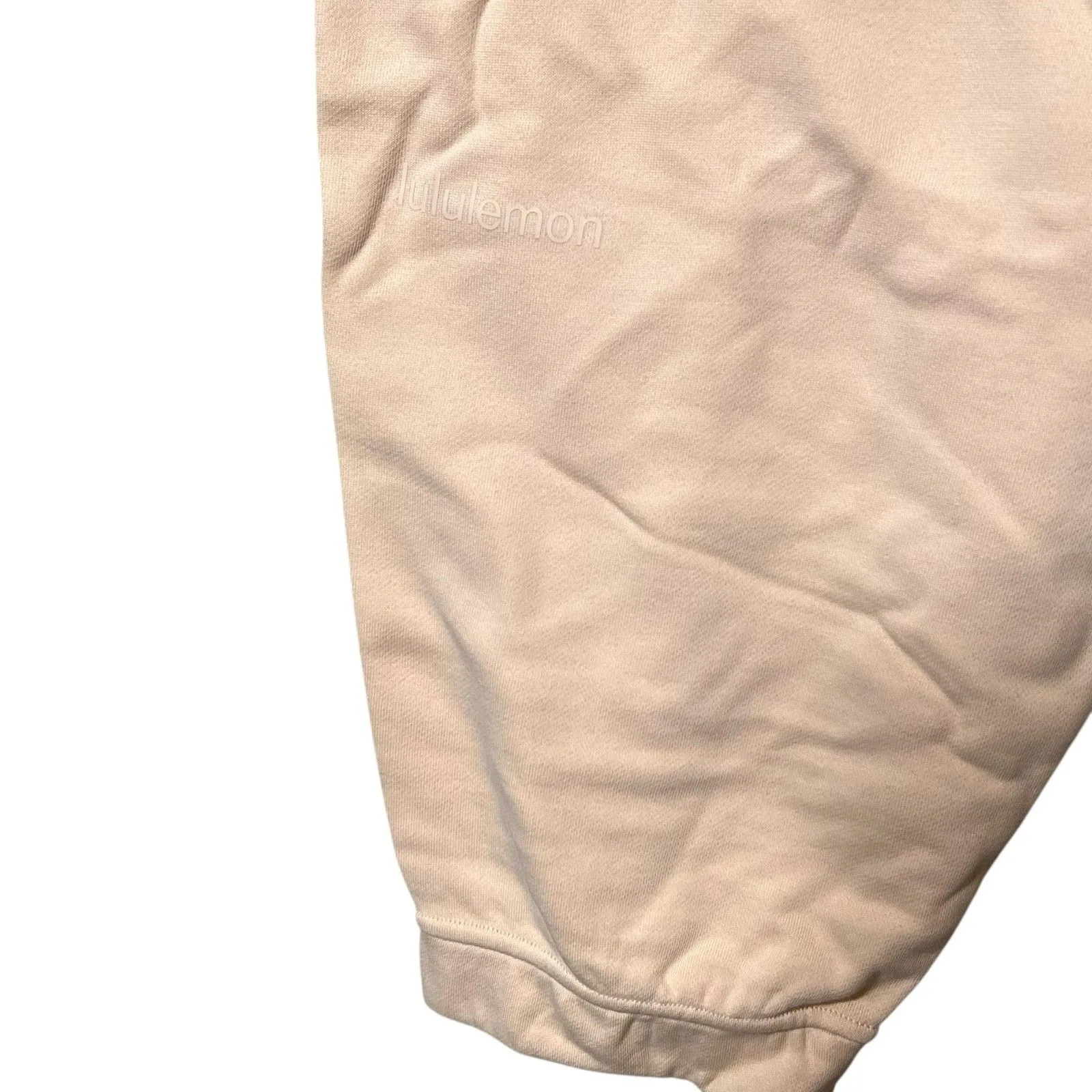 Lululemon Pants Womens 18 Tan Relaxed Fit Jogger 100% Cotton Pockets LW5DP9S - Image 7