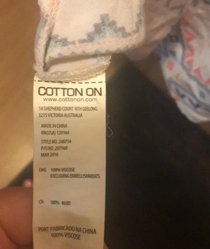 Cotton On Tie Back Dress L Mini Dress - Image 7