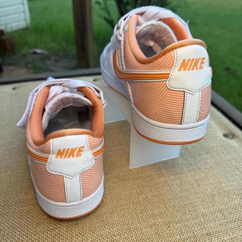 Nike Vandal Retro White and Orange Women’s Sneakers 11 Vintage - Image 2