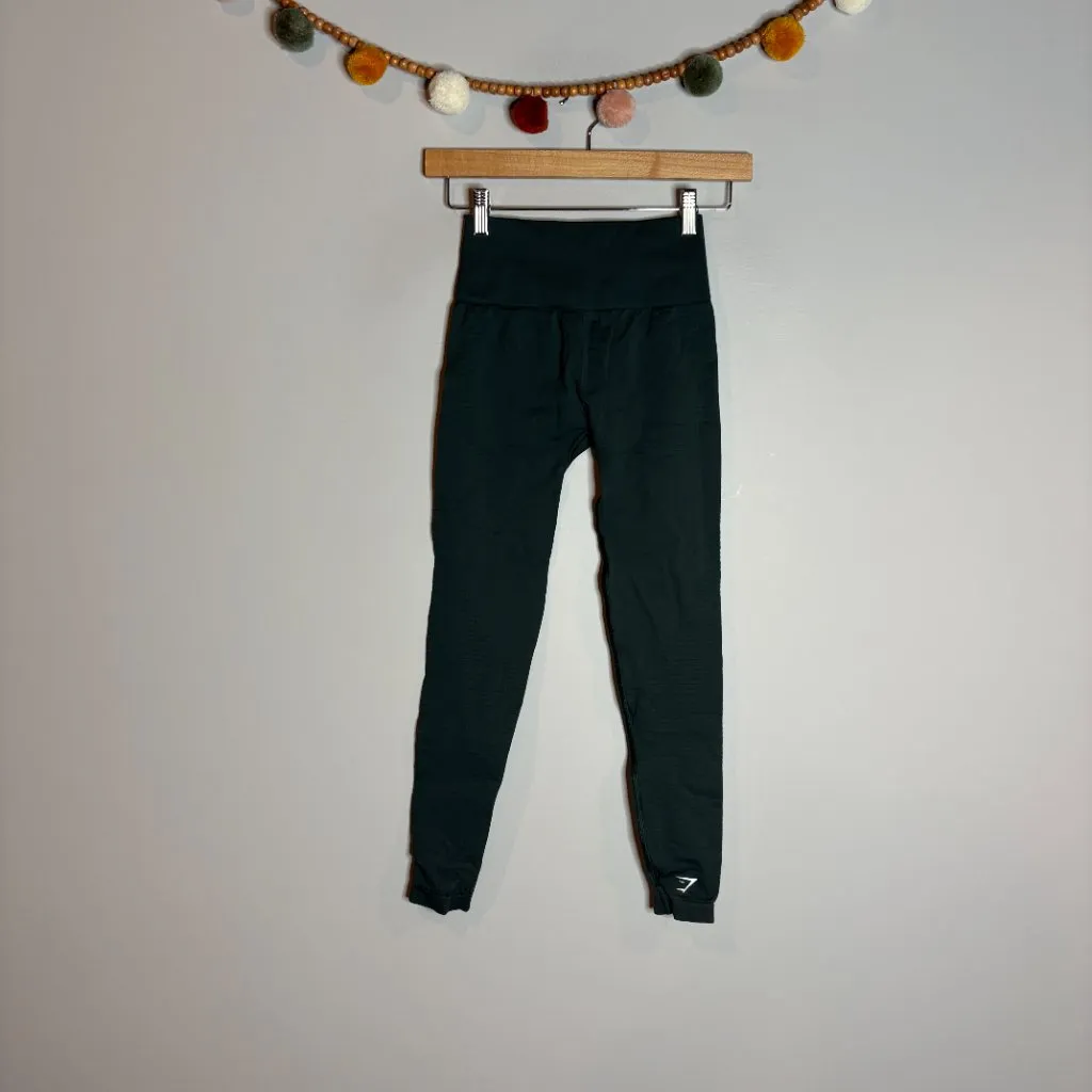 Gymshark Vital Seamless 2.0 leggings Woodland Green Marl - Image 4