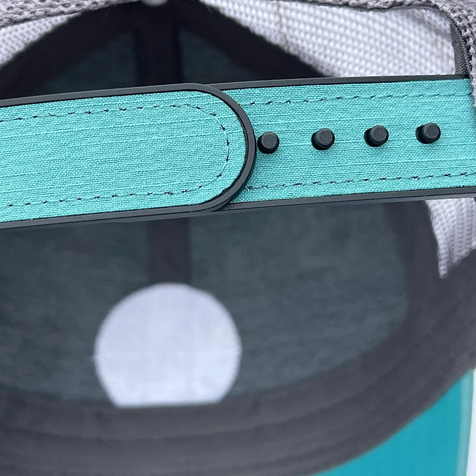 Hooey Josey Ranch Trucker Cap Baseball Hat Snapback Teal Rodeo Cowgirl Wear OSFA Blue - Image 9