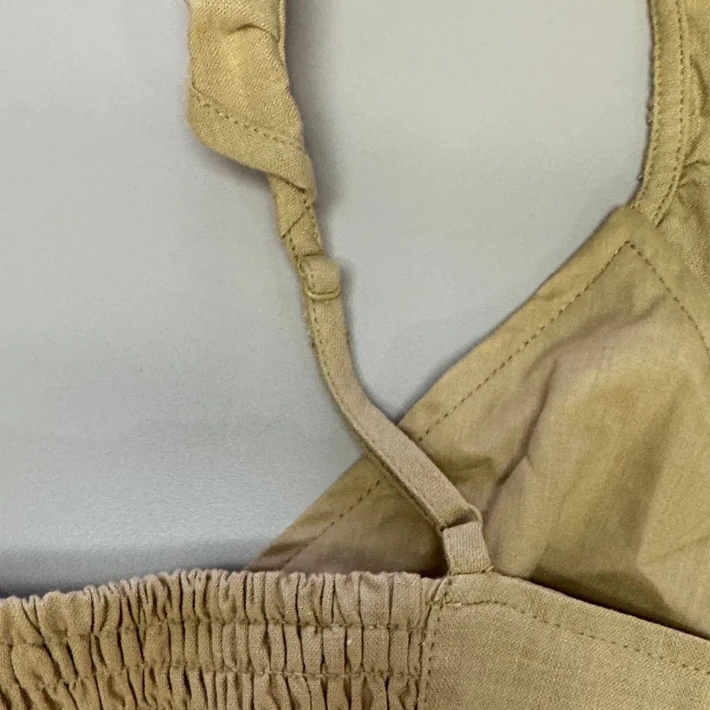 A New Day Tan Crop Top Size M - Image 5