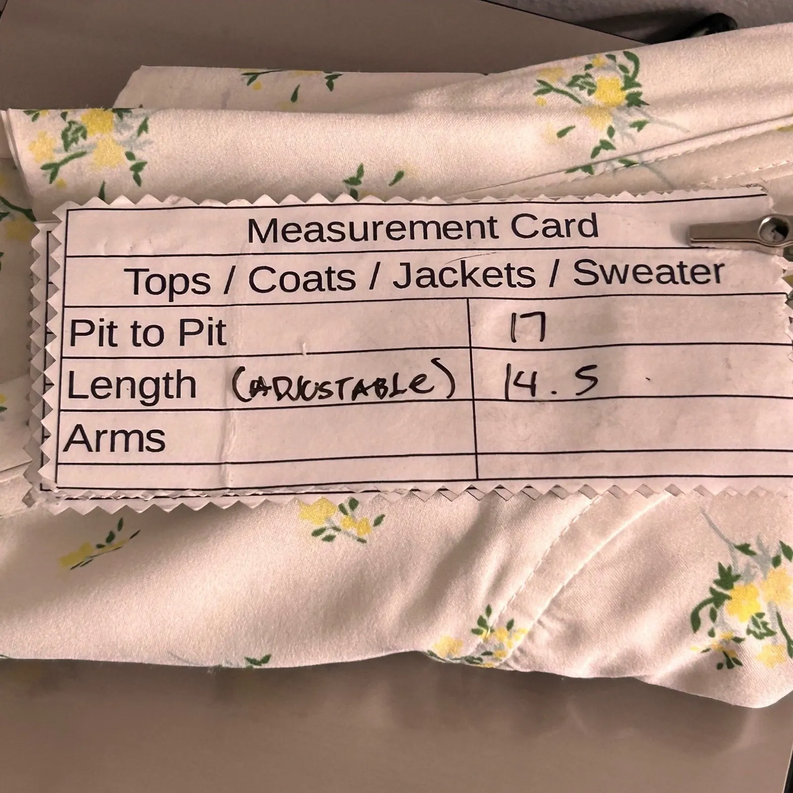 Floral Corset Top Cream Small Yellow - Image 6