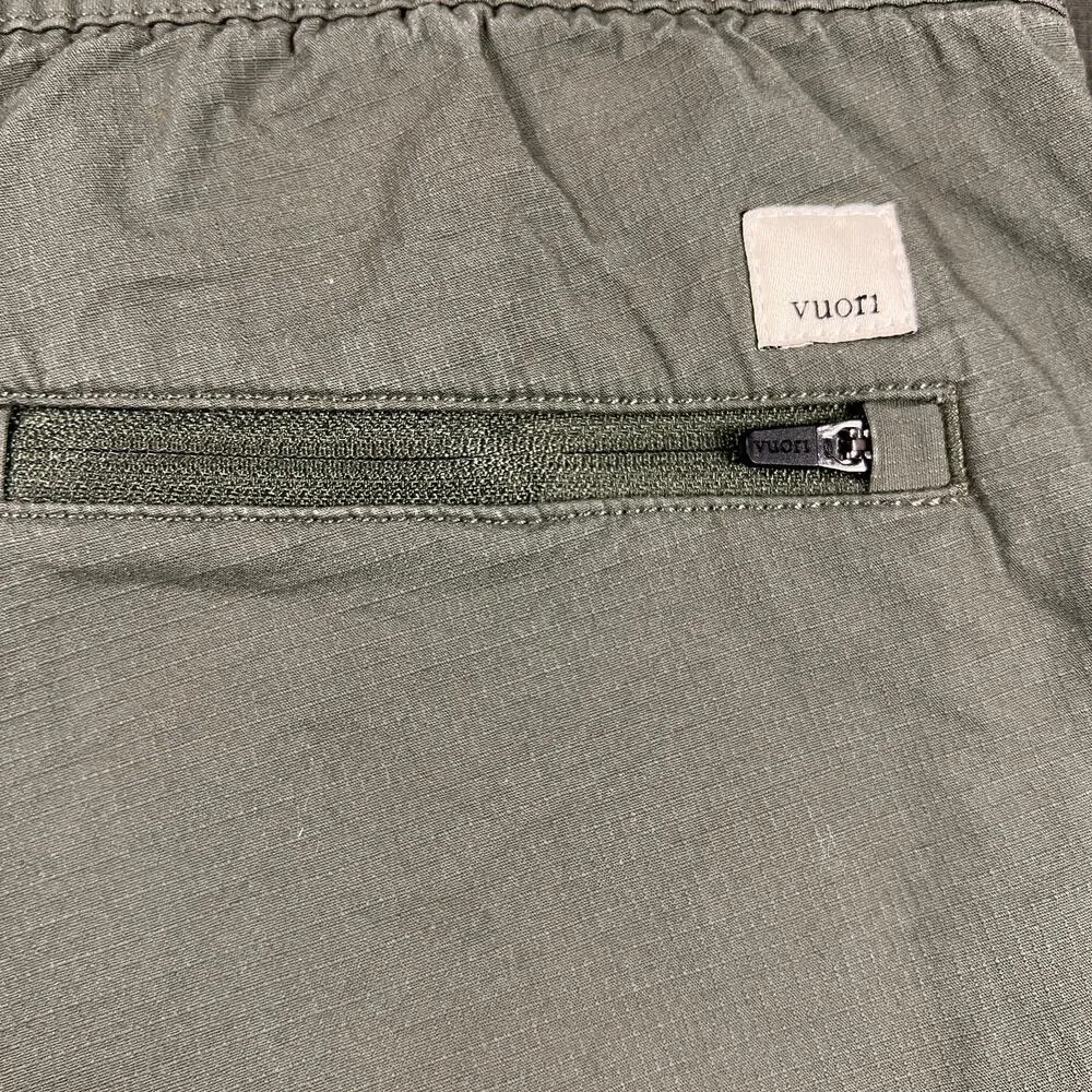 Vuori  Women’s Ripstop Pants Stretch Hiking Drawstring Hazel Green Size S - Image 14