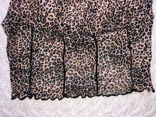 Zaful Leopard Top - Image 4