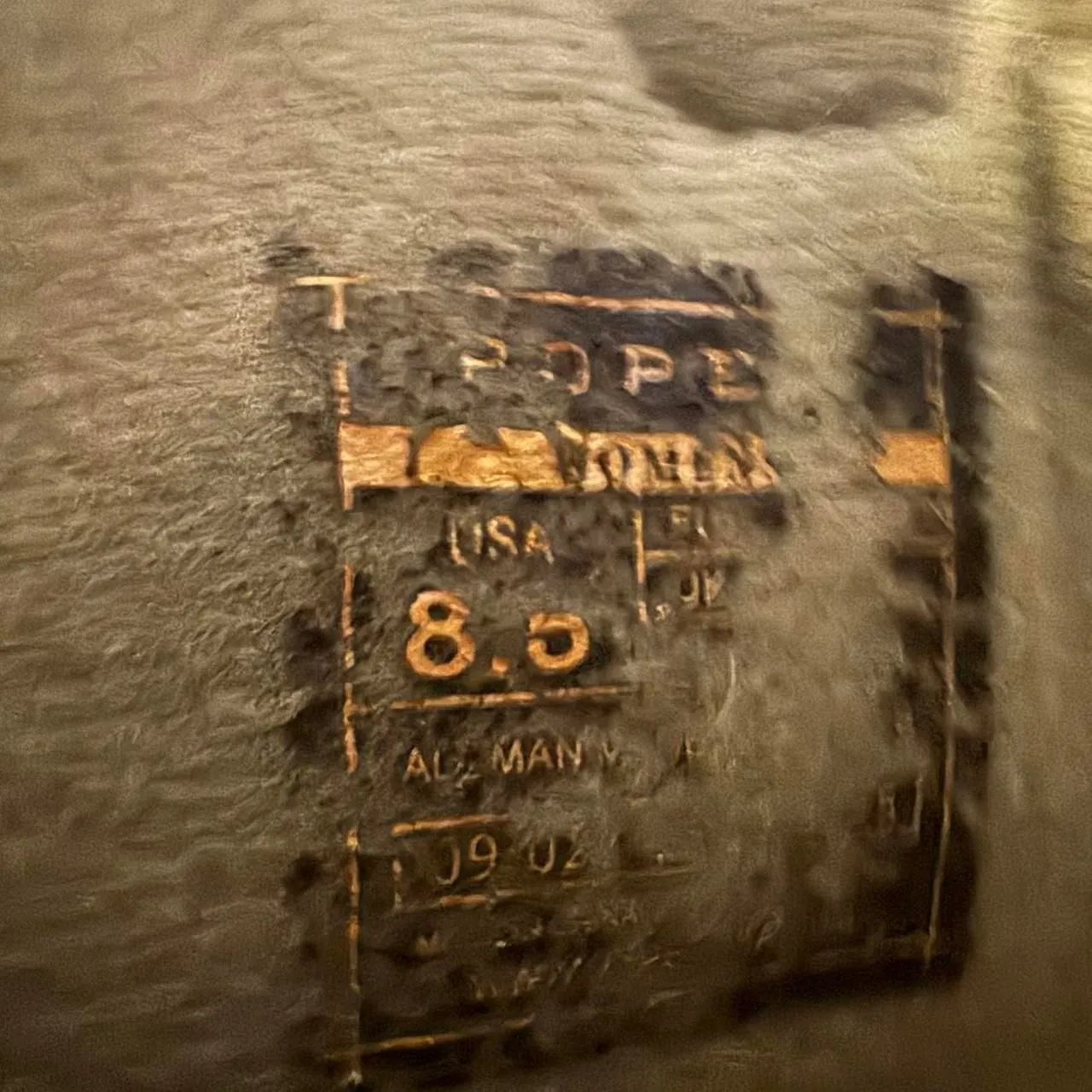 Roper Women’s Size 8.5 Western Cowboy Boots Gray Blue Stitching Square Toe All M - Image 6