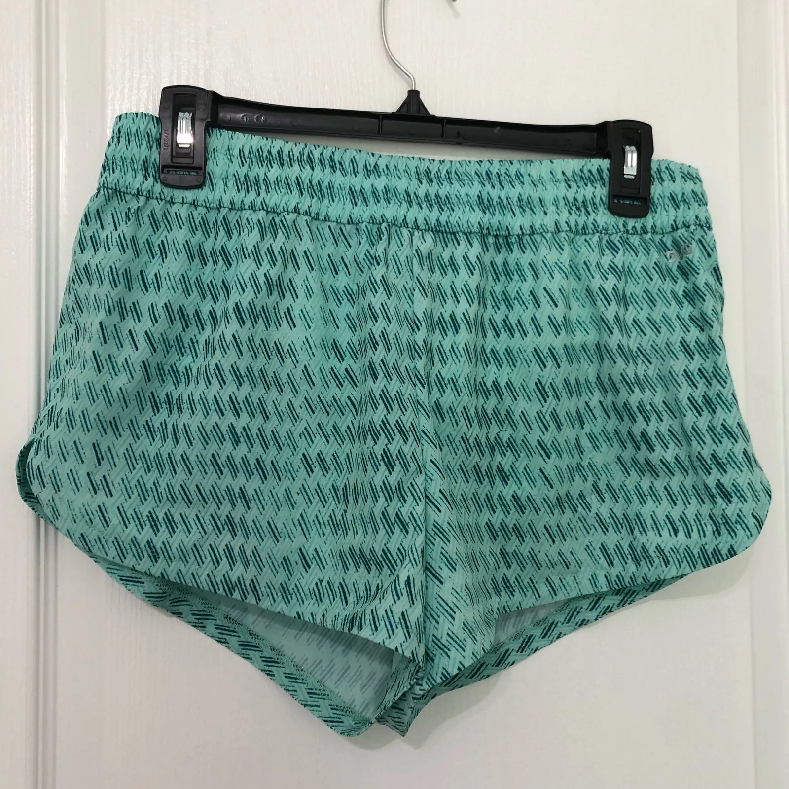 DSG Women's Mid Rise‎ Stride Shorts Small Green Lightweight Activewear Athletic - Image 2