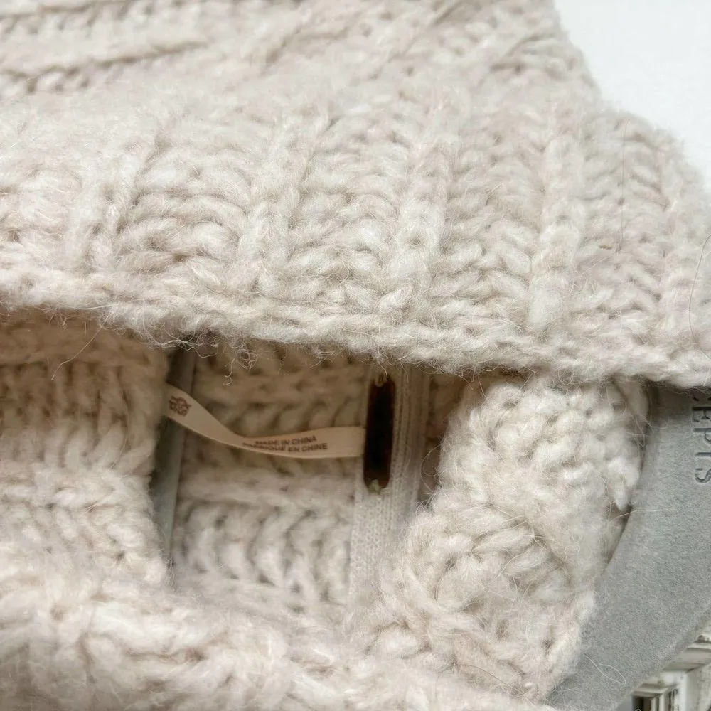 Free People Fluffy Fox Oversized Sweater - Image 3