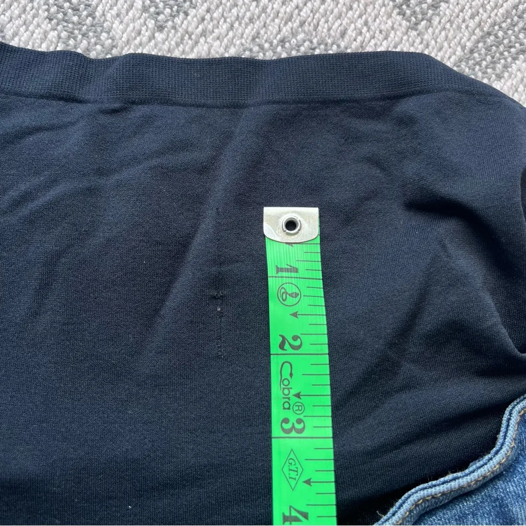 TIME AND TRU Maternity Denim Jean Shorts Full Panel Medium 8 - Image 10