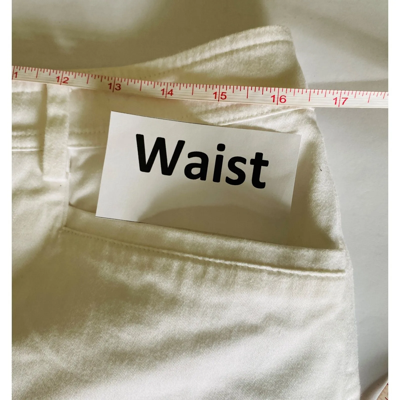 Lauren Ralph Lauren White Cotton Bermuda Summer Shorts Womens Sz 10 - Image 5